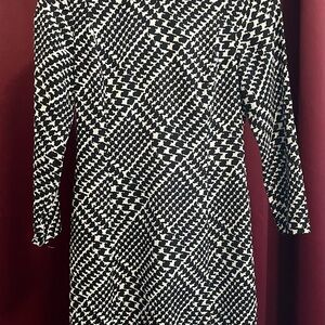 Victoria's Secret Black and White Patterned Dress